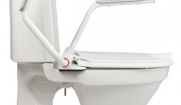 Support toiletbril met armsteunen - Etac