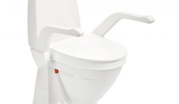 My-Loo toiletverhoger vaste montage - 10 cm met armsteunen