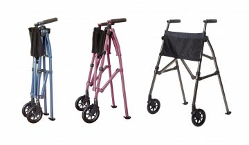 Fold N Go Looprek inklapbaar 2 wielen blauw