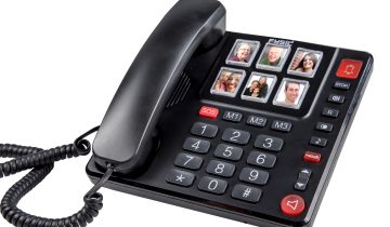 Fysic FX-3930 Senioren Foto Telefoon - 6 Fototoetsen, handenvrij telefoneren en luid belvolume