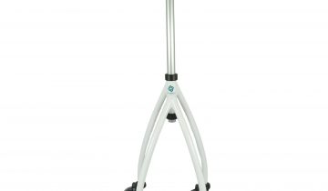 Éénhandige rollator Wheeleo zwart