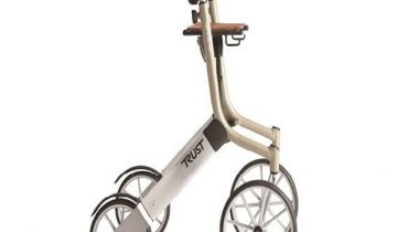 Opvouwbare TrustCare Let's Go Out Rollator Lichtgewicht Zonder Remkabels