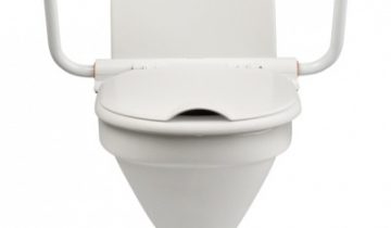 Support toiletbril met armsteunen - Etac
