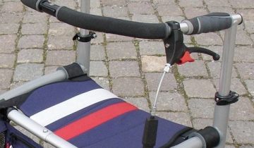Trionic walker enkelhandige rem links