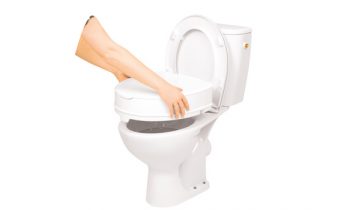 VITILITY Toiletverhoger met deksel 10 cm - Wc bril - Verhoogd toilet - Toiletstoel