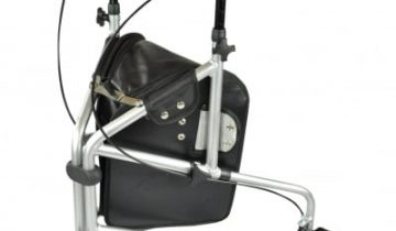 Aluminium 3-wiel Rollator zilver