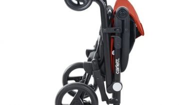 Carlett URBAN Duo LETT430 Cooler Boodschappentrolley - Koelvak - 4 wielen - Opvouwbaar - 36 L - Cherry Rood