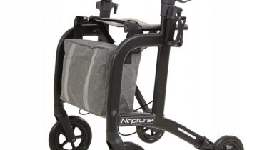 Able2 Neptune lichtgewicht rollator voor binnen en buiten champagne