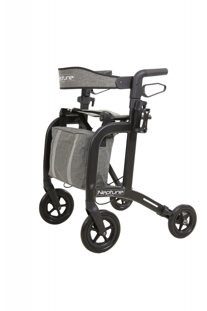 Able2 Neptune lichtgewicht rollator voor binnen en buiten champagne