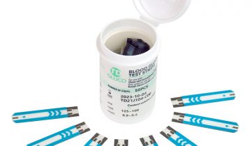 HT One glucose teststrips HT One - Blauw - Past op HT ONE glucosemeter