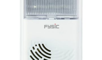 Fysic FD-35 Telefoonbelversterker met extra luide bel en flitslicht - Extra telefoonbel met flitser
