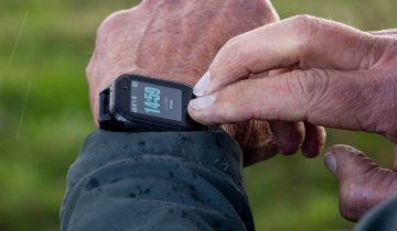 Wuzzi Watch Indi zwart- Wuzzi Alert alarm horloge