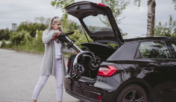 Saljol Carbon Rollator Matt Black