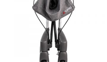 TOPRO Olympos ATR buitenrollator stabiel en comfortabel Medium zilvergrijs