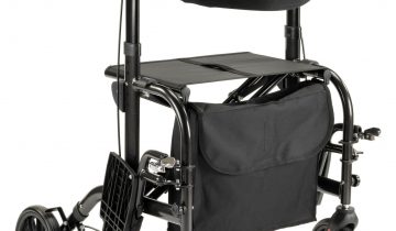 MultiMotion  Duo rollator antraciet (rollator & rolstoel in 1)