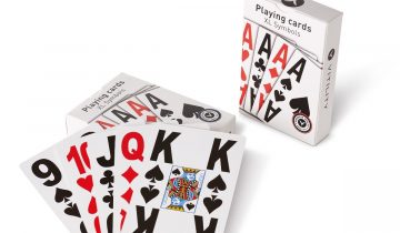 VITILITY Speelkaarten XL - Kaartspel - Grote symbolen - Speelkaarten