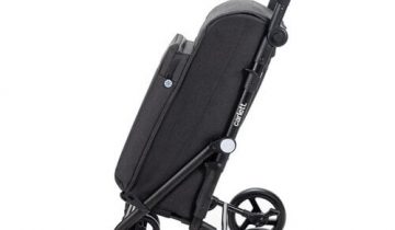 Carlett URBAN Duo LETT430 Cooler Boodschappentrolley - Koelvak - 4 wielen - Opvouwbaar - 36 L - Cherry Rood