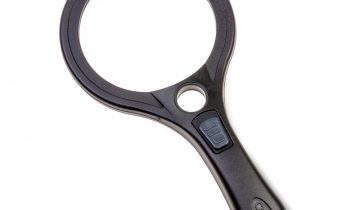Vergrootglas rond met ledverlichting 10,5 cm