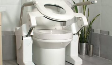Aerolet Toiletlift - Diagonale Liftbeweging - Toilethulp