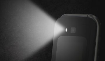 Fysic F25 - Eenvoudige Mobiele Klaptelefoon voor Senioren – 4G Smartphone met SOS Paniekknop – Zwart