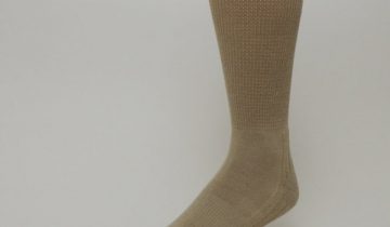 Ecosox diabetessokken zwart, maat 36-42