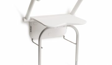 Relax douchezitting - met armsteunen en steunpoten-volcan grey - Etac