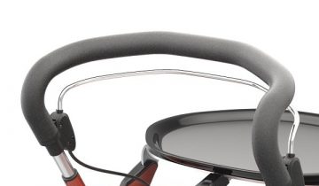 Let's Dream: Luxe binnenrollator Zwart