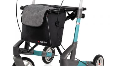 Rollator Topro Troja 5G (Zachte wielen | 7,8 kg) - Zwart - Maat S
