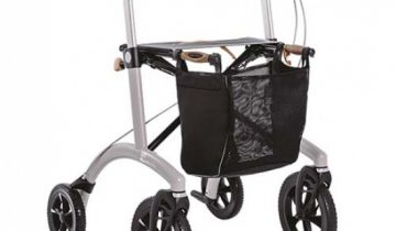 Saljol Rollator Aluminium AR62 Pearl Grey (6,4 kg)