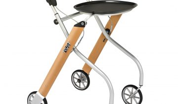 Let's Go Indoor Zweedse rollator voor binnen Rood