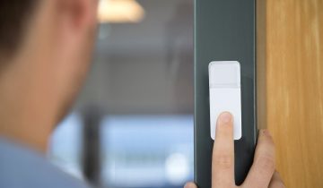 Fysic FD-110 Draadloze deurbel met flits - Naast horen, ook zien dat er gebeld wordt - Wit