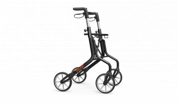 Let's Move: een ideale allround rollator Zwart