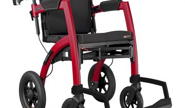 Rollz Motion Performance rollator en rolstoel in 1 voor buiten en oneffen terrein Rollz Motion Performance Jungle Green (SMALL)