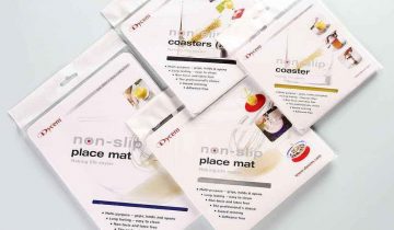 Antislip placemat - Siliconen onderlegger - Rood Tafelgerei