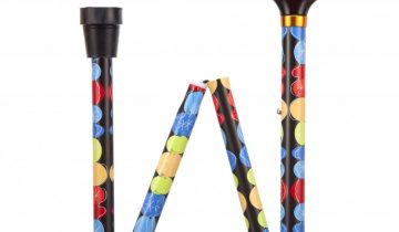 Opvouwbare wandelstok - Bubble 76 - 89 cm