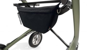 by ACRE Carbon Rollator Met Luchtbanden Overland - Defender Green