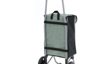 Mini Shopper 2.0 | Lichte opvouwbare boodschappentrolley Antraciet