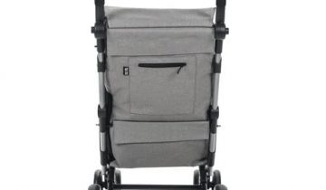 Carlett Classic Family Boodschappentrolley - Tasinhoud 64L - Koelvak 12L - 4 wielen - Lichtgewicht - Opvouwbaar - Rood