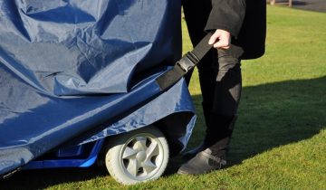Scootmobielbeschermer Deluxe - X-large - Splash