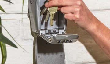 MasterLock 5415EURD Sleutelkluis – Centraal opbergen van sleutels - Weersbestendig - 13.2x10.5x4.3 cm