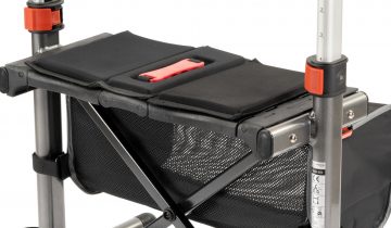 MultiMotion Trollimaster RA60 lichtgewicht rollator stabiel voor binnen en buiten Zithoogte 60 cm - wit