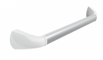 SecuCare Wandbeugel - 600mm greep blank geanodiseerd kap - wit mat - 8010.601.01