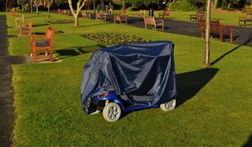 Scootmobielbeschermer - Small H 120 x B 48 x L 105 cm - Splash