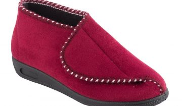 MSF Senioren Pantoffel Dames - Rood - Hoog Model - Maat 36