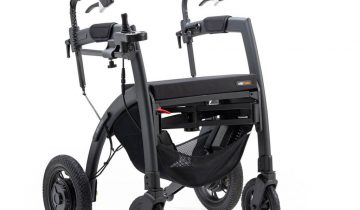 Rollz Motion Electric opvouwbare 3-in-1 rollator, transportstoel en elektrische rolstoel met joystickbesturing