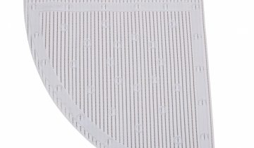 Anti-slip douchemat hoek - wit - StayPut