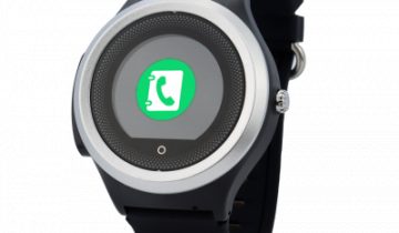 LifeWatcher Analoog Zwart Alarmeringshorloge / Alarmerings horloge - Senioren Alarm met Alarmknop / Noodknop - Personenalarmering Paniekknop Ouderen - Met GPS Tracker en WiFi - Alarm met Belfunctie