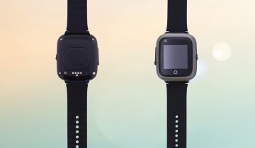 Wuzzi Watch Indi zwart- Wuzzi Alert alarm horloge