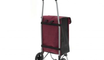 Mini Shopper 2.0 | Lichte opvouwbare boodschappentrolley Antraciet