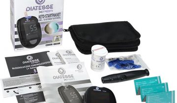 Diatesse xper KETO-startpakket INCLUSIEF  10 ketonen strips + 10 glucose strips | ketonen meter